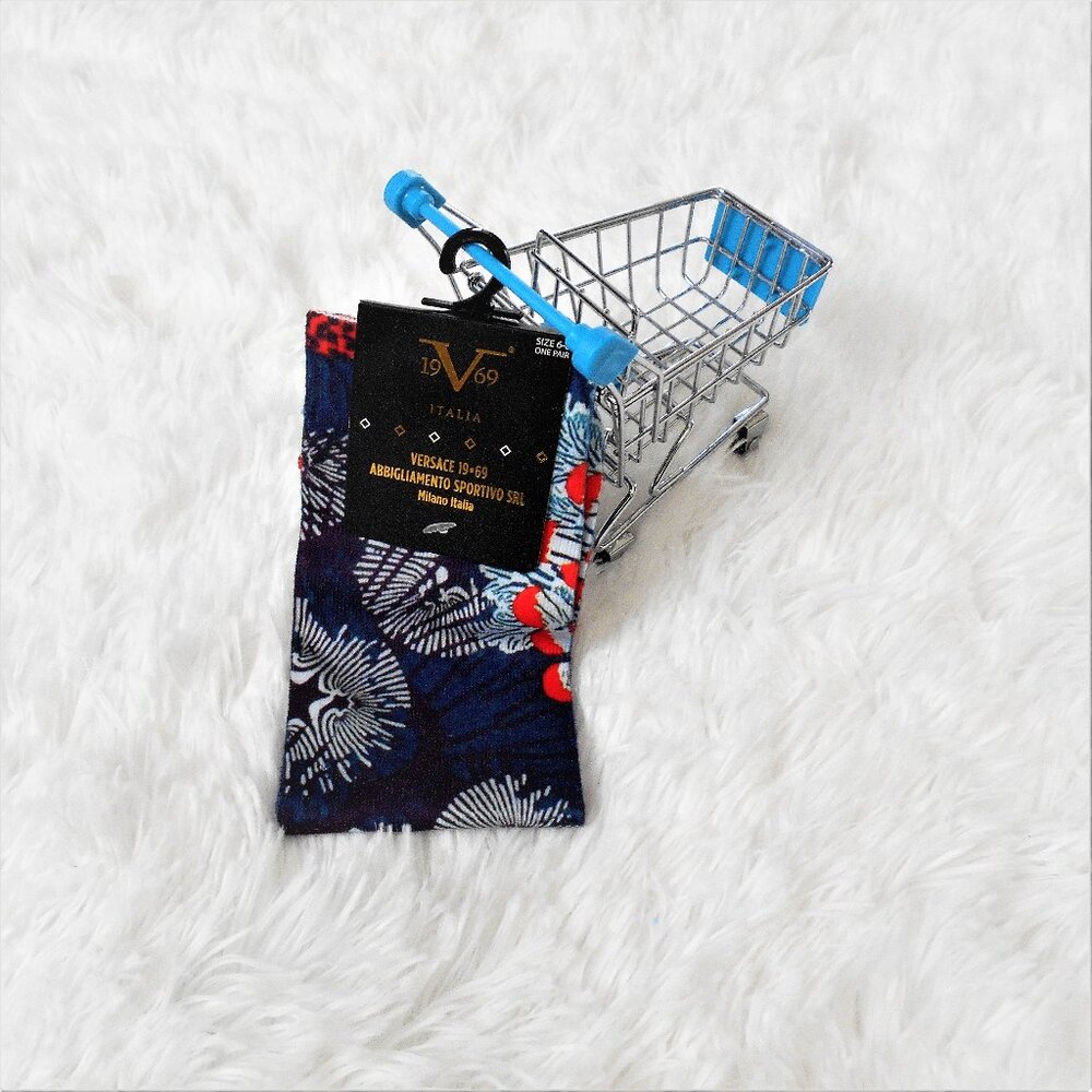 Versace Abbigliamento Sportivo SRL Boys Socks Size 6-8 Multi Kids